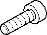 Dornbracht Zyl.-Schraube M 3 x 10 09303016790 roh