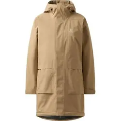 HAGLÖFS Damen Funktionsjacke Salix Proof Mimic II Parka Women, Größe S in Braun Braun