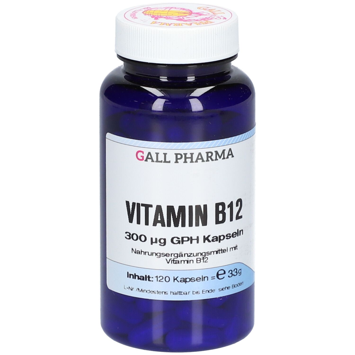 Vitamin B12 300 µg GPH Kapseln 120 St