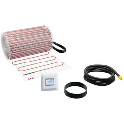 AEG Haustechnik, Bodenheizung, Elektrische Fussbodenheizung, Heizmatte 5 m2, 200 W/m2, Turbo Thermo Boden TBS TC 200/5