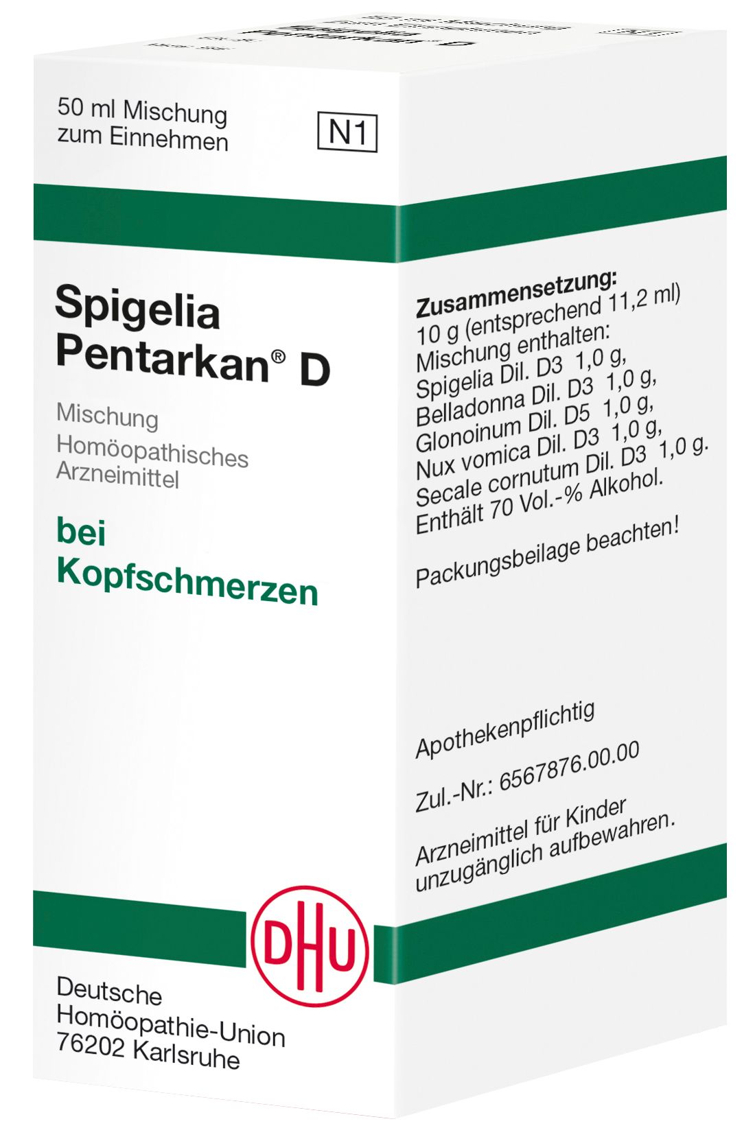Spigelia Pentarkan D Mischung 50 ml