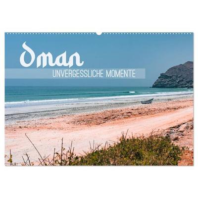 Oman - Unvergessliche Momente (Wandkalender 2026 DIN A2 quer), CALVENDO Monatskalender