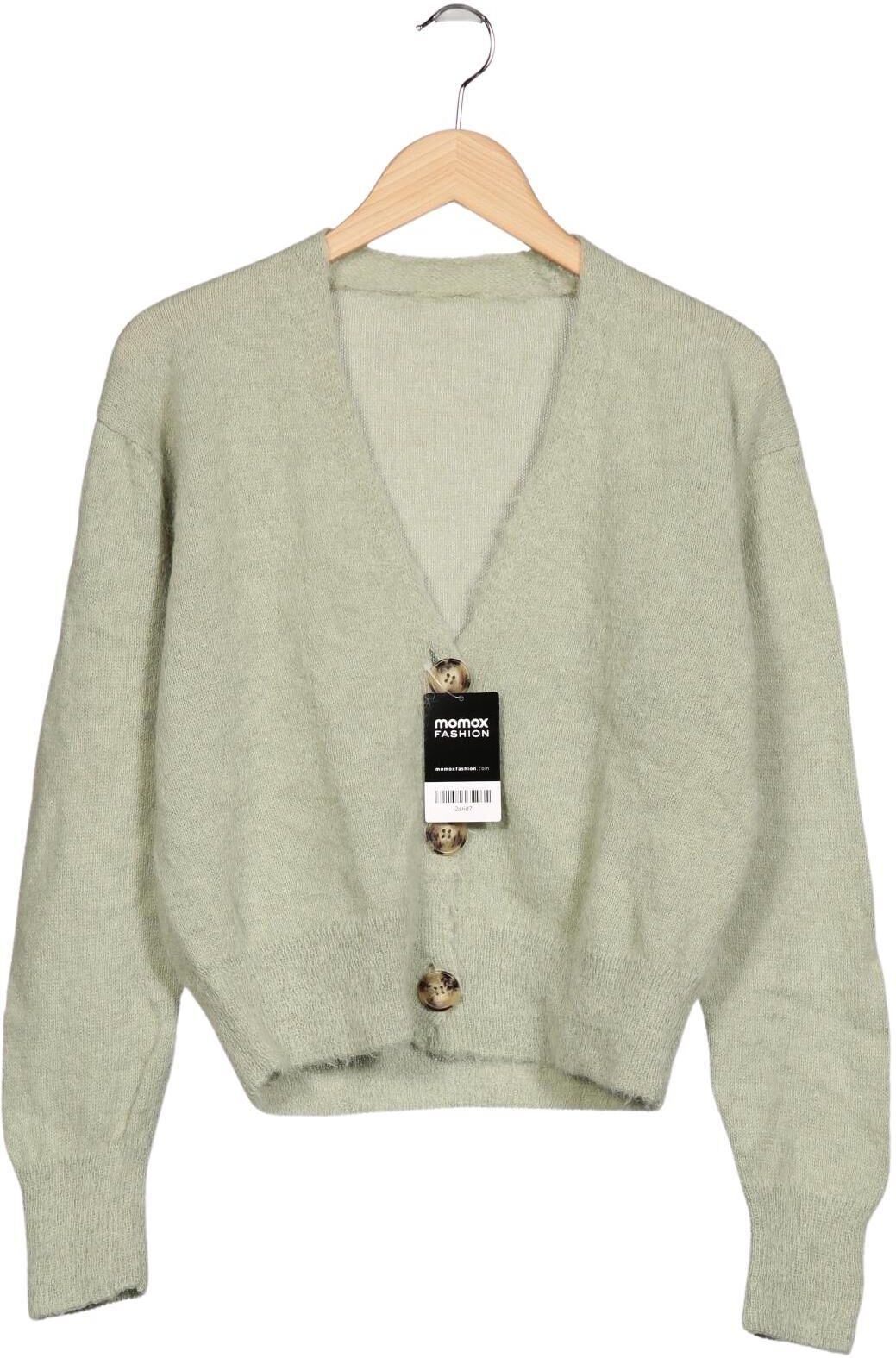 Kauf dich glucklich Damen Strickjacke, Hellgrün, Gr. S, Alpaka / Synthetik - Second Hand