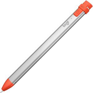 Logitech Eingabestift Crayon Lightning, 914-000034, silber, geeignet für iPad Modelle ab 2018