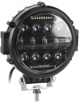 Of Wheels Deals Offroad LED Work Light Bar, Round LED Work Light, White DRL Flood Spot Beam For Truck, ATV, SUV, Tractor, Boat 1pc