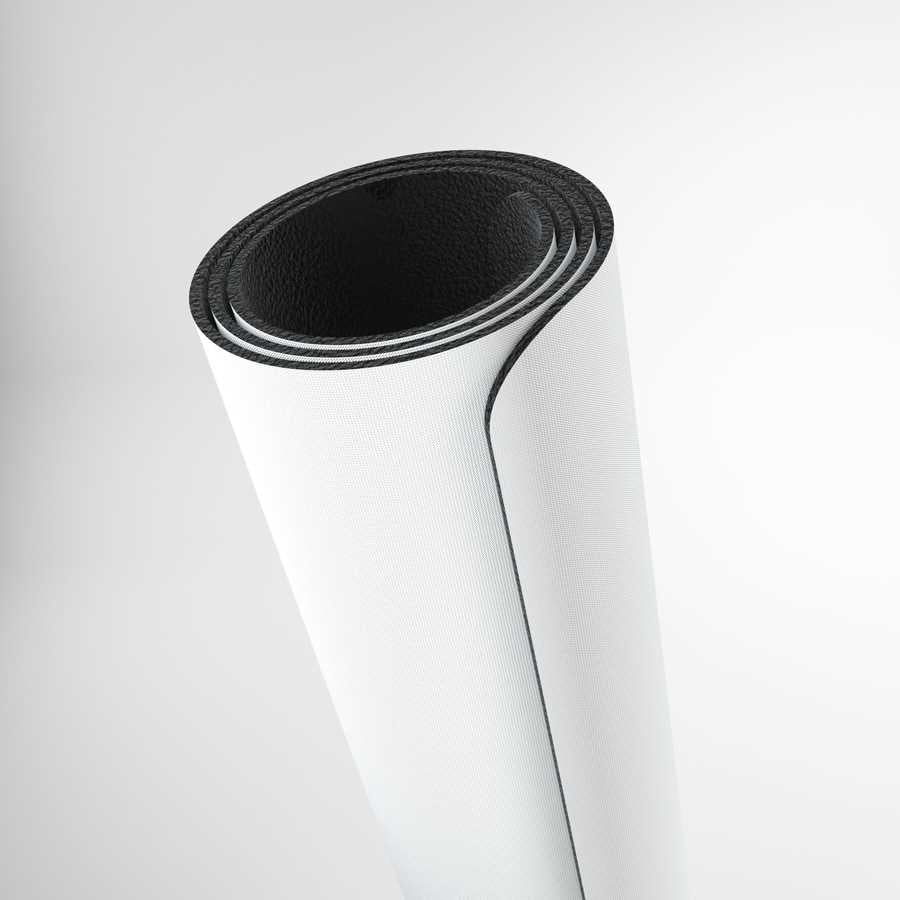 Gamegenic Prime 2mm Playmat for Card Games and Desktop Use, White, 2mm Cushioning