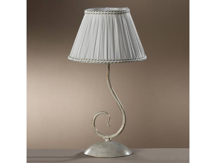 Lampe de table LED 4808 Vivienne 20 x 40 x 20cm Blanc 1 Coton E14