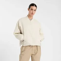 NEW BALANCE Damen Jacke Reimagined Bomber, Größe L in Pink 51502