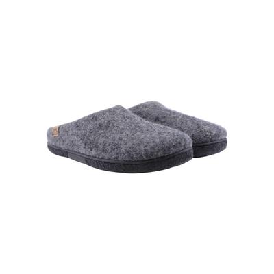 Hausschuh LINDBERGH "Hausschuhe", Herren, Gr. 43, grau, Obermaterial: 100% Wolle, Schuhe Hausschuh