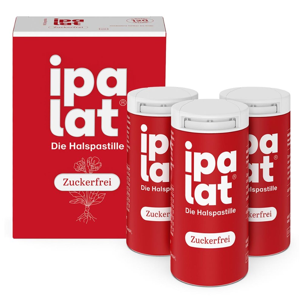 Dr. Pfleger Arzneimittel GmbH Ipalat® Halspastillen Zuckerfrei 16395851