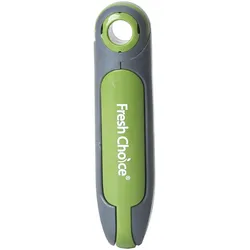 6x FreshChoice FRESH CHOICE 3-in-1 Messer, Küchenmesser, Grün, Grau