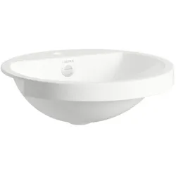 Laufen Halbeinbauwaschtisch FORM rund 450 x 450 mm in weiß