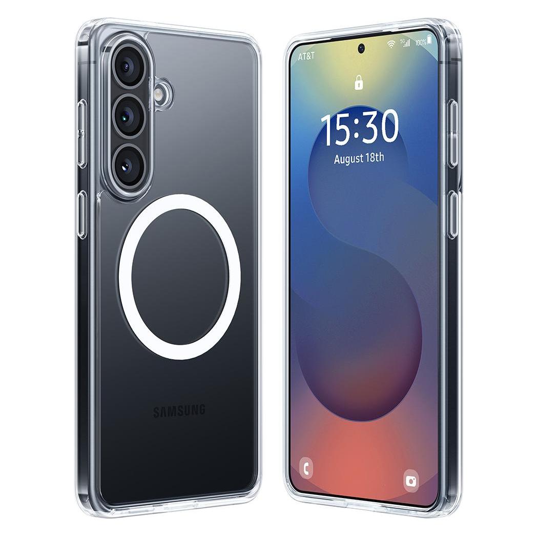 Torras - Guardian Magnetic Series - Samsung Galaxy S26 Plus - Clear (Samsung Galaxy S26) (X00FX3242)