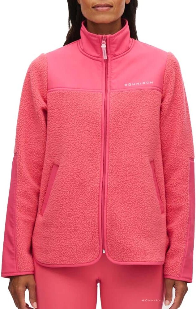 Röhnisch Phoebe Pile Jacket -fleecetakki (naiset) - Fruit Dove, M