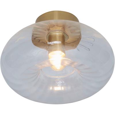 IT'S ABOUT ROMI Deckenleuchte "BRUSSELS", transparent, 1, Ø 27cm, 1 Stk., Leuchten, Ist Wandleuchte c.q Deckenleuchte und kommt mit Kabel, Deckenleuchte