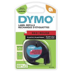 DYMO LT Kunststoff Bandfarbe: Mars-Rot Schriftfarbe: Schwarz 12 mm 4 m S0721630
