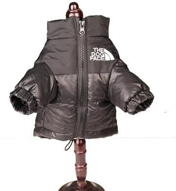 Combo Retail Shop French Bulldog Winter Jacket, Large Puppy Warm Windproof Coat, Reflective Dog Clothes, Small Medium Pet Outfit black xl