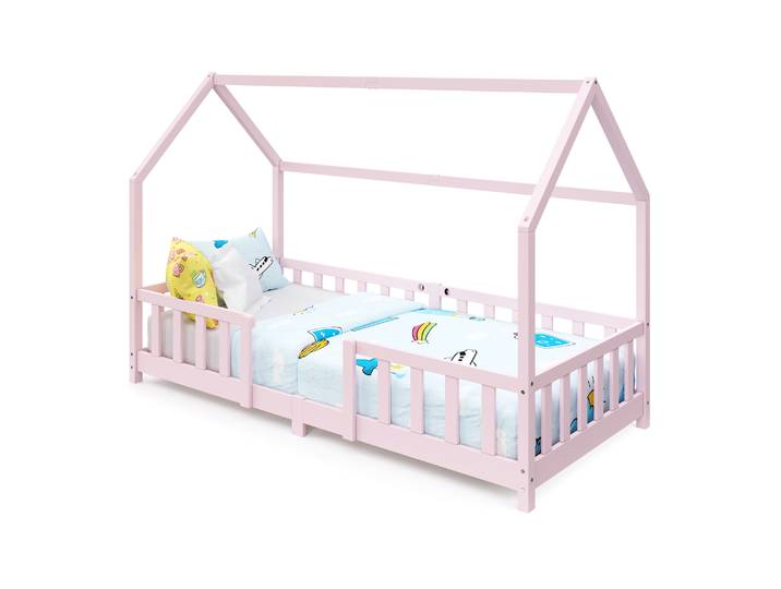 Kinderbett MAISON 90 x 200 cm rosa
