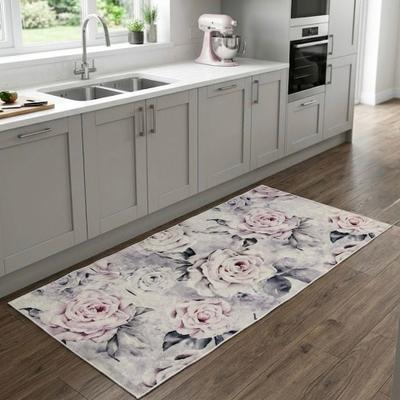 Küchenläufer SEHRAZAT "CAIMAS 7015", multicolor, B:80cm H:6mm L:150cm, Teppiche, Waschbarer Teppich – pflegeleicht und ideal für den Alltag