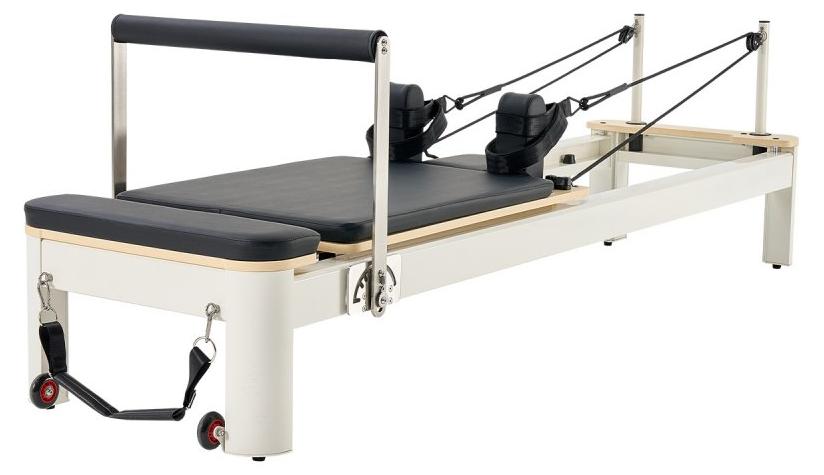 Pilates-Reformmaschine - Tragfähigkeit: 181 kg - Aluminiumrahmen - Für den Heimgebrauch und für Studios