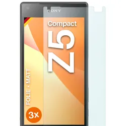 moex FlexProtect Sony Xperia Z5 Compact Schutzfolie Matt