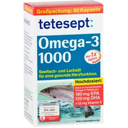 Tetesept Omega-3 1000 Kapseln