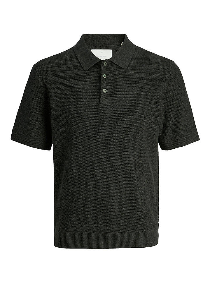 Jack & Jones Poloshirt "Cooper" in Schwarz - XL