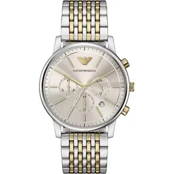 Emporio Armani Quarz / Chronograph Minimalist AR11773 - Gray,2-tone - 42mm