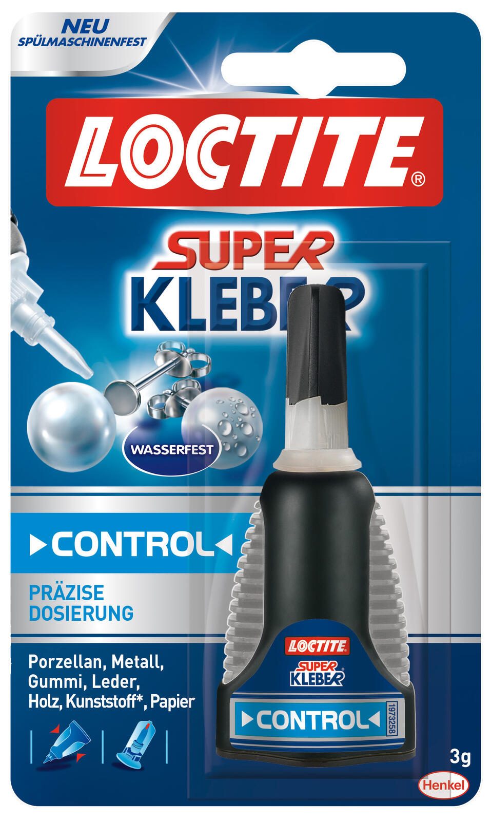 LOCTITE Sekundenkleber CONTROL 3,0 g 9H LTM1C