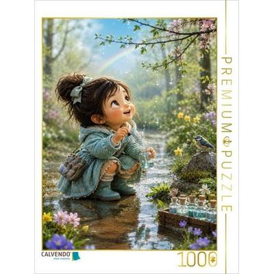 CALVENDO Puzzle Die Farbe des Regens | 1000 Teile Lege-Größe 64x48cm Foto-Puzzle für glückliche Stunden