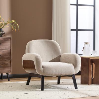 Christopher Knight Home -Daniel Iron Legs And Fabric Armchair