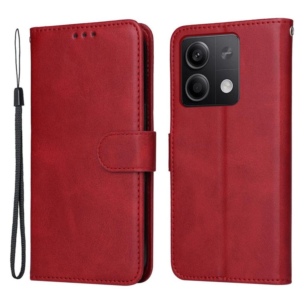Cover-Discount Xiaomi Redmi Note 13 5G - Premium Handyhülle Etui rot (Xiaomi Redmi Note 13 5G) (660173910C)