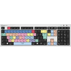LKB-PPROCCAJPUDE - Tastatur, USB, für Adobe Premiere Pro CC, silber
