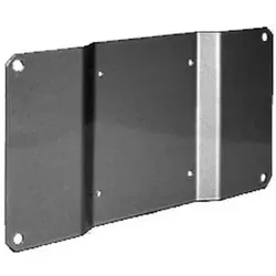 edbak VESA-Platte 200x100 zu Tischhalterungen (Adapter- / Montageplatten), TV Halterung Zubehör, Schwarz