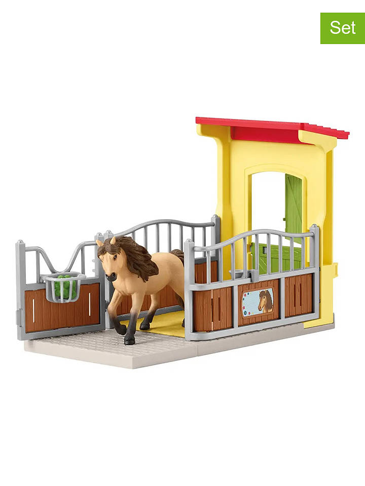 Schleich 19tlg. Spielset "Ponybox mit Islandpferd - 42609" - ab 3 Jahren - onesize