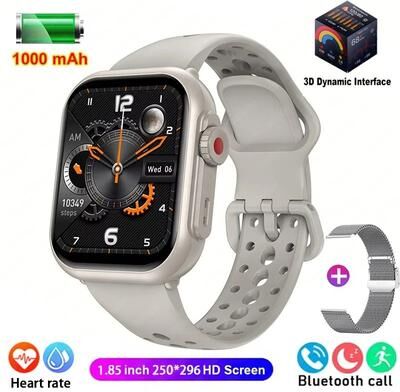 Uplift Essentials Rugged Ultra 2 SE GPS Performance Smartwatch silver With Mesh Belt