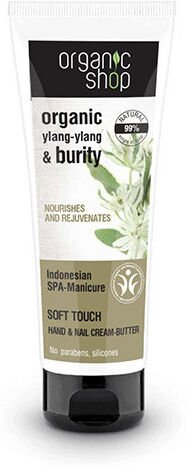 Organic Shop Butter für Hände und Nägel Indonesien Spa Maniküre 75