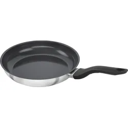 Henckels by ZWILLING Bratpfanne Stream Ceramic Ø 28 cm Edelstahl Silber