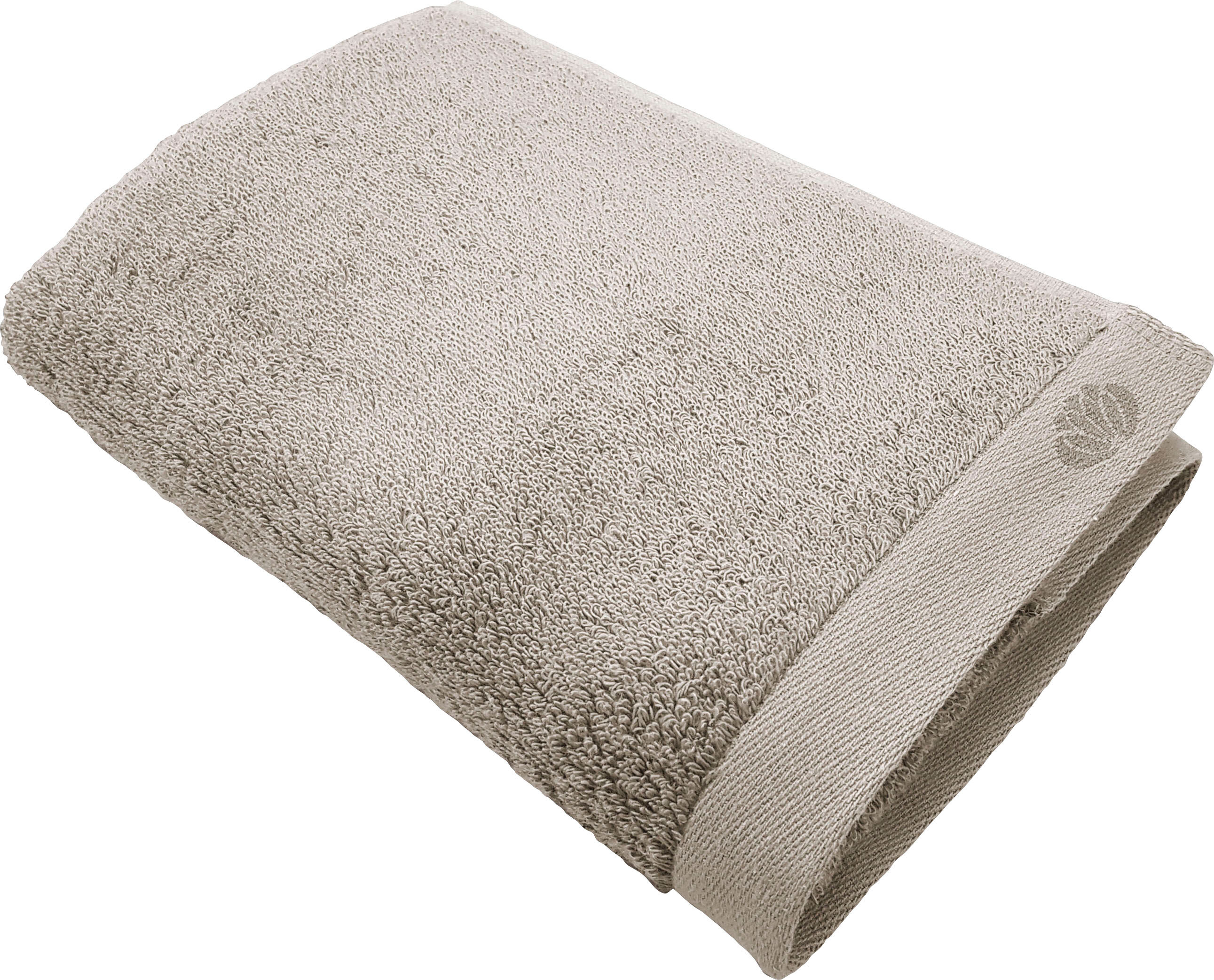 Duschtuch FRAMSOHN FROTTIER "Botanic Deluxe Badetuch", braun (hellbraun, grau, braun), B:67cm L:140cm, Walkfrottier, Obermaterial: 70% Baumwolle, 30% Viskose, Handtücher, Duschtuch, superweich, hergestellt in Österreich, neutrale Buchenholzfaser Modal hel