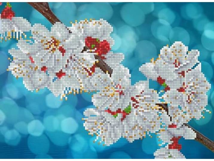 Diamond Dotz Simply Dotz Diamond Art Kit 14.6 X10.6 -Oriental Bloom
