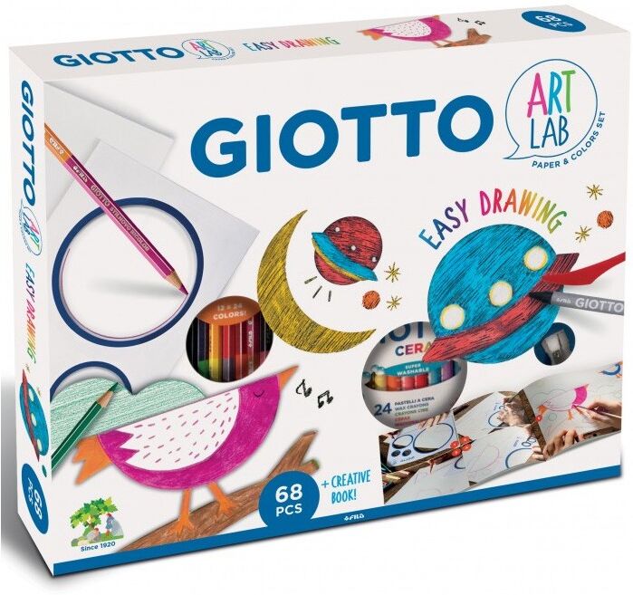 Giotto Art Lab - coffret d'activités Easy Drawing