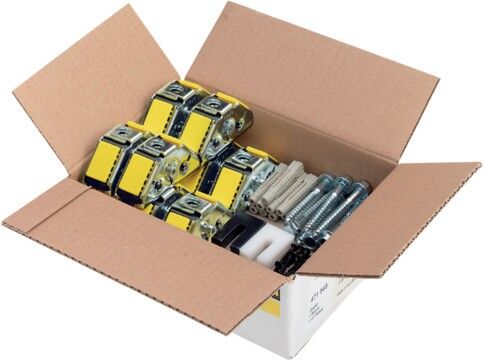 Viega m2-Paket Steptec 8400, in 1,0m2 Stahl verzinkt 471545