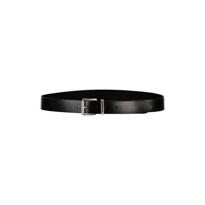 Hüftgürtel GANT "Gürtel LOGO LEATHER BELT 1er Pack", Herren, Gr. 90, schwarz, Obermaterial: 100% Rindveloursleder CVL., Gürtel Hüftgürtel
