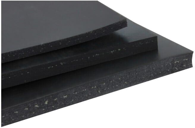 Plaque en caoutchouc SBR, sans renfort 3 mm, 1400x10000 mm ; Klinger