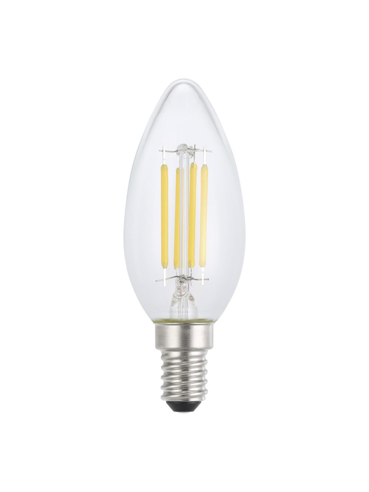 EGLO LED-Lampe C35 KLAR 2700K 470LM E14