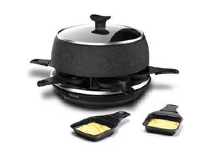 TEFAL RACLETTE CHEESE’N’CO FONDUE TARTIFLETTE CREPE PLANCHA BOITE A FROMAGE 6 PERSONNES RE12C801