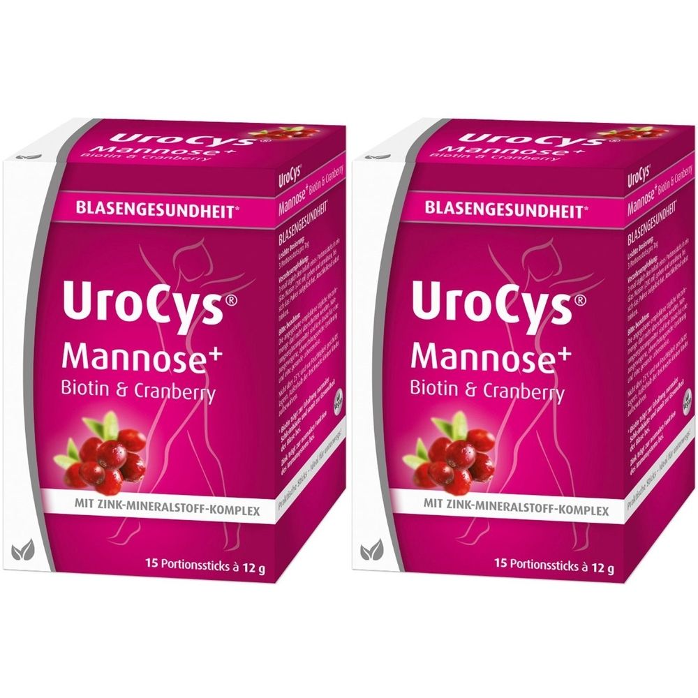 Urocys Mannose+ Sticks 2x 2x15 St Beutel