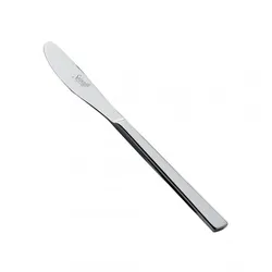 Salvinelli Lara Tafelmesser, durchgehender Griff, 18/10 Edelstahl, Stärke 2,5 mm, 12er-Packung