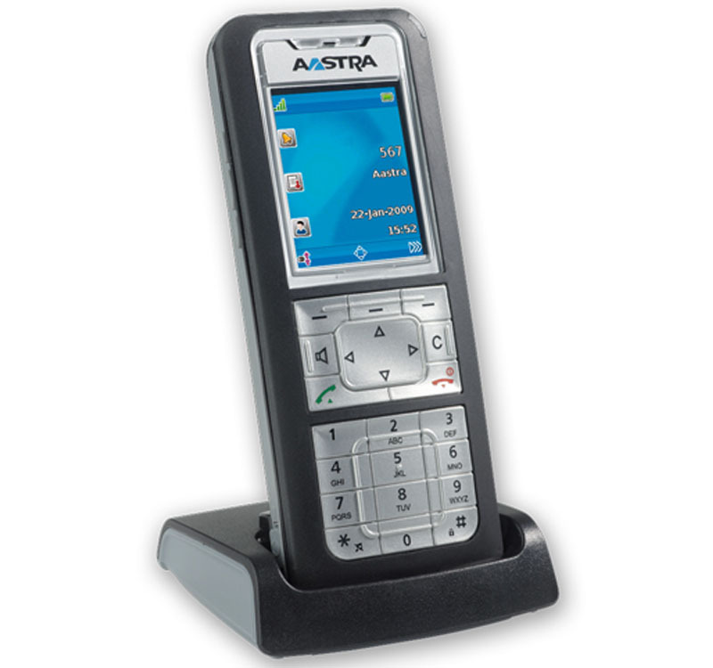 Mitel 632D, Schwarz, Silber, TFT, 5,08 cm (2"), 176 x 220 Pixel, 65536 Farben, Blau