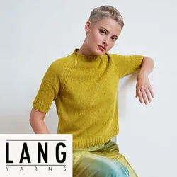 Strickanleitung – Kurzarmpullover "Nieves" aus Lang Yarns Ananas